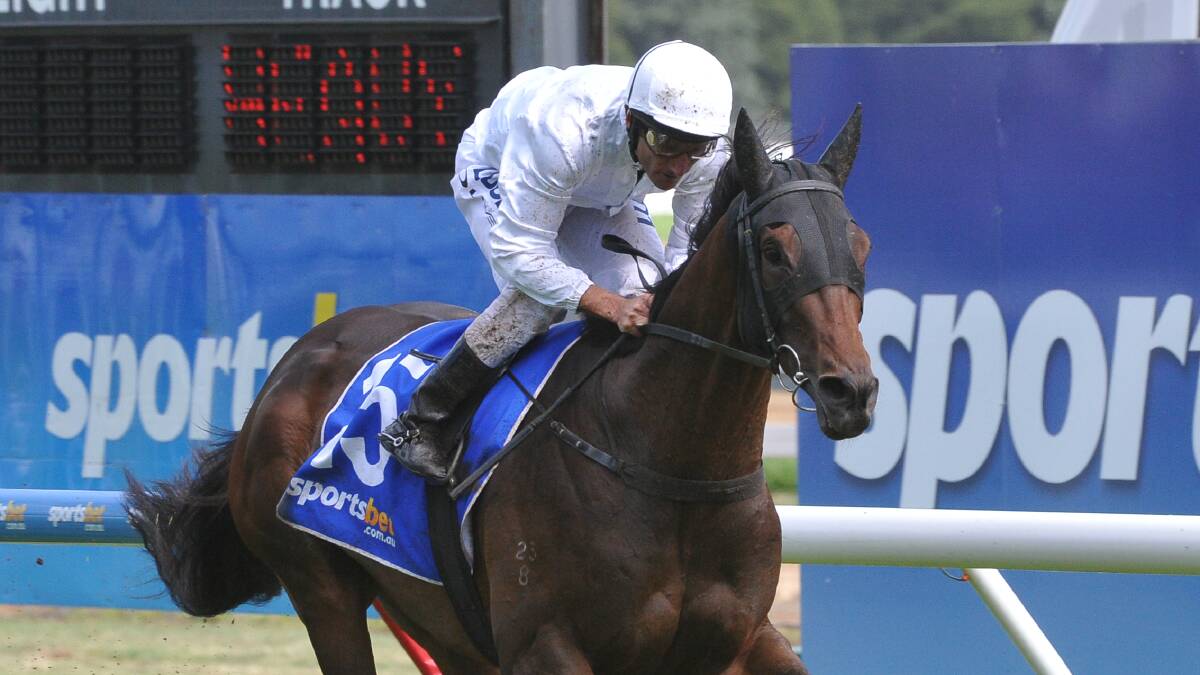 The Gai Waterhouse-trained The Offer (Damien Oliver) wins last year''s Ballarat Cup