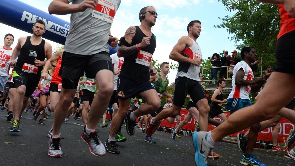 'Wave of bodies' as Run Ballarat 2014 began