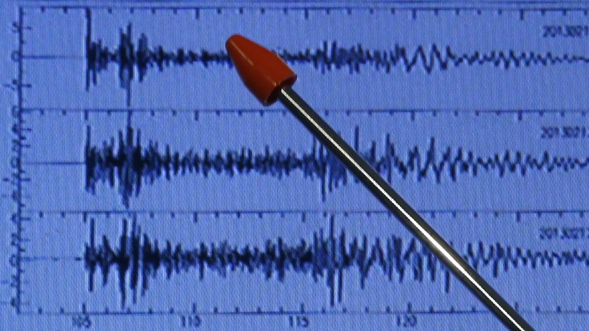 An earthquake hit a country town near Ballarat on Friday. 