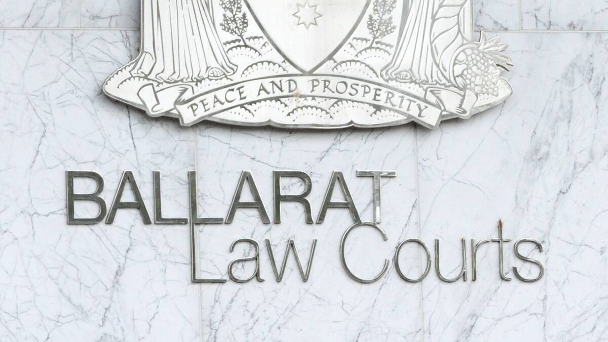 Ballarat law courts. File image.