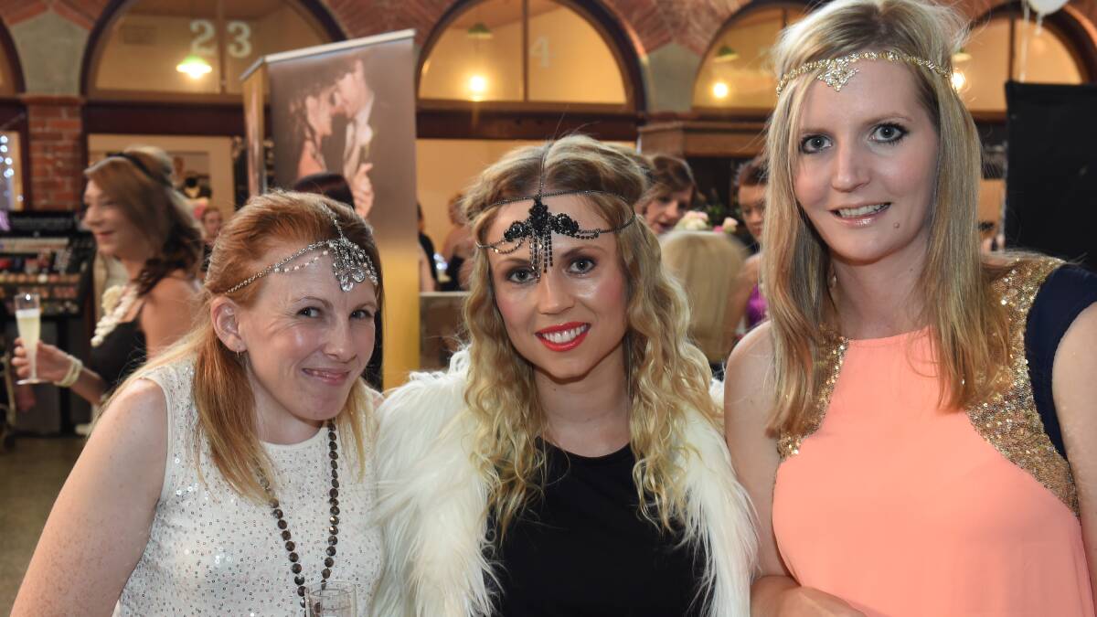 Absolute Weddings Expo. Veronika Burgess, Candice Thompson, Claire Whittaker.
