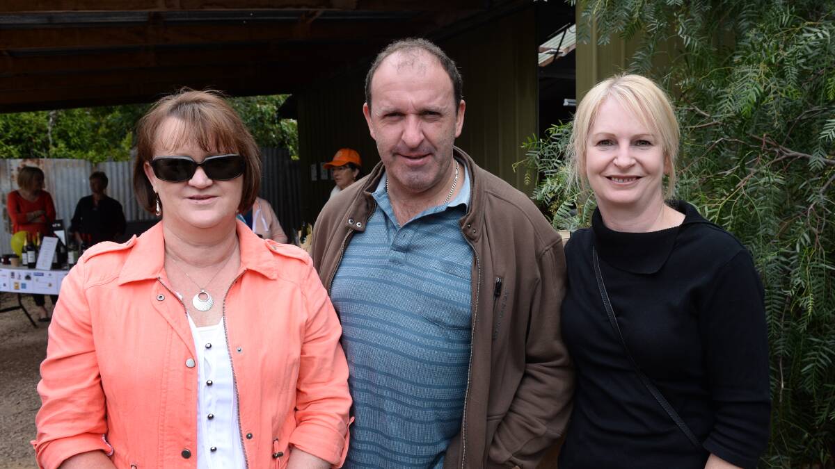 Down Syndrome Awareness Day Party @ Cafe 321, Learmonth L-R - Lynne Bell, Daryl Currie, Myree Bolton.