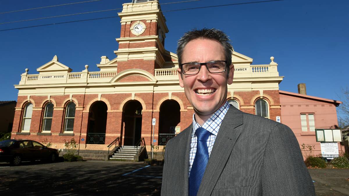 Ben Taylor, Liberal candidate for Buninyong. PICTURE: LACHLAN BENCE