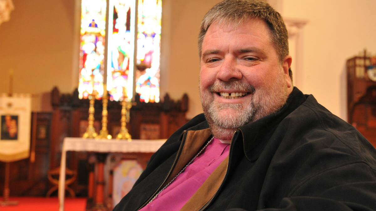 Anglican Bishop of Ballarat Garry Weatherill. PICTURE: LACHLAN BENCE