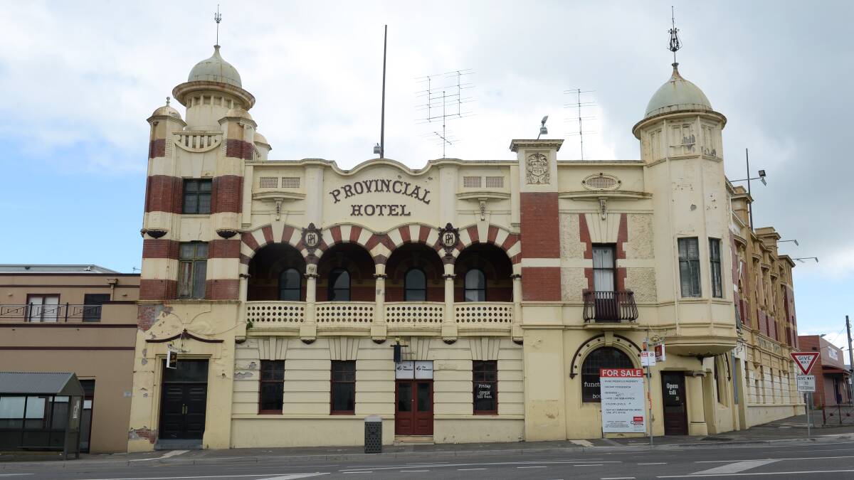 The Provincial Hotel has been sold to Ballarat developers Darren and Janet Fraser. Picture: ADAM TRAFFORD