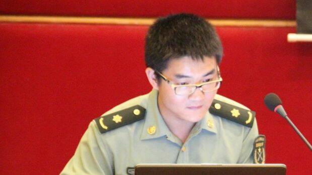Liu Xinwang, a PLA officer and computer science expert who visited ANU for a year. Photo: Supplied
