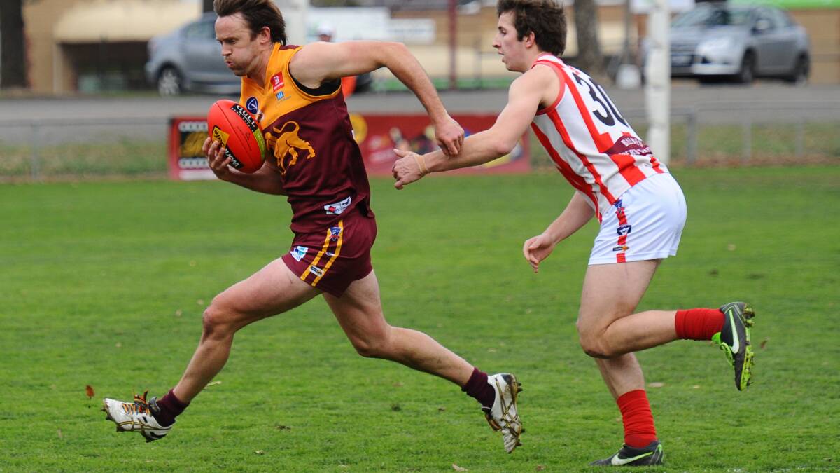 back: Redan’s Leigh Ryall (left) returns on Saturday after missing four weeks with concussion. PICTURE: KATE HEALY