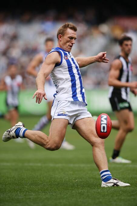 Drew Petrie will captain North Melbourne in his 250th game.