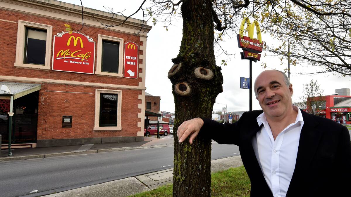 Laurie Nigro now owns all the McDonald’s stores in Ballarat. PICTURE: JEREMY BANNISTER