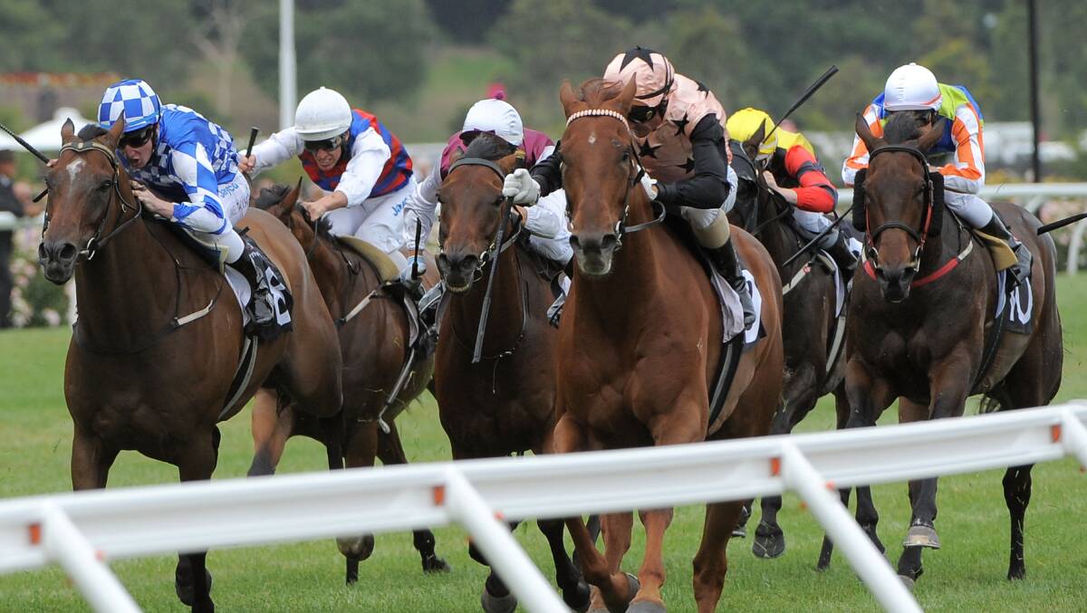 British General winning at Flemington last year. PICTURE: GETTY IMAGES