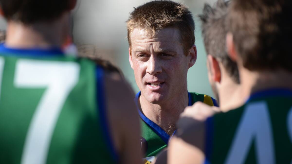 Lakers coach Gavin Webb is coming back into the side for its first finals series in three years. PICTURE: ADAM TRAFFORD