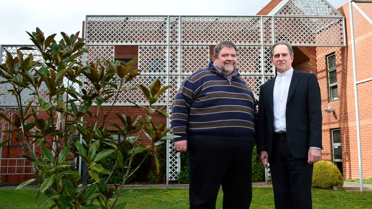 Bishops Garry Weatherill (left) and Paul Bird will host a forum to discuss their life experiences.
PICTURE: dylan burns