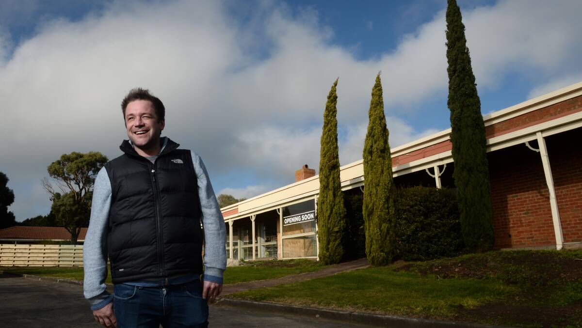 Jack Plowright plans to open a roadhouse on the Western Freeway. PICTURE: ADAM TRAFFORD