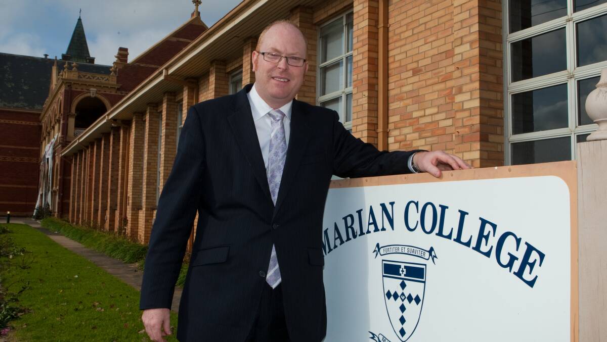 Marian College principal John Crowley has been appointed the new St Patrick's College headmaster. PICTURE: Peter Pickering, Ararat Advertiser