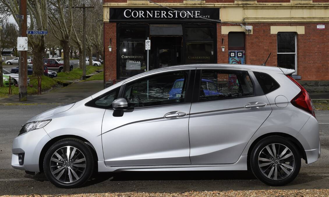 The Honda Jazz, coming to a cafe near you. Picture: JUSTIN WHITELOCK