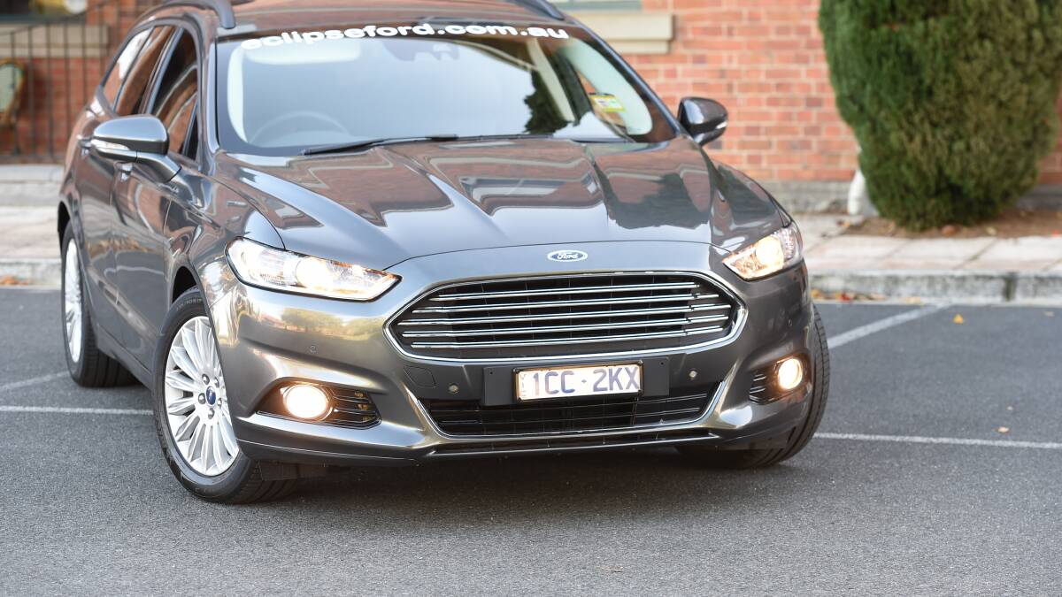 Ford's mid-sizer with big shoes to fill. Pictures: Lachlan Bence