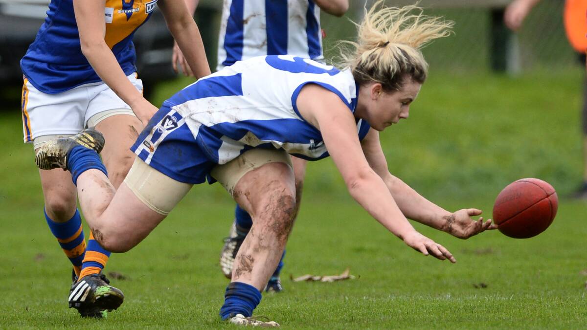 Dragons' Maighan Fogas has made a stellar start to the VWFL finals series.