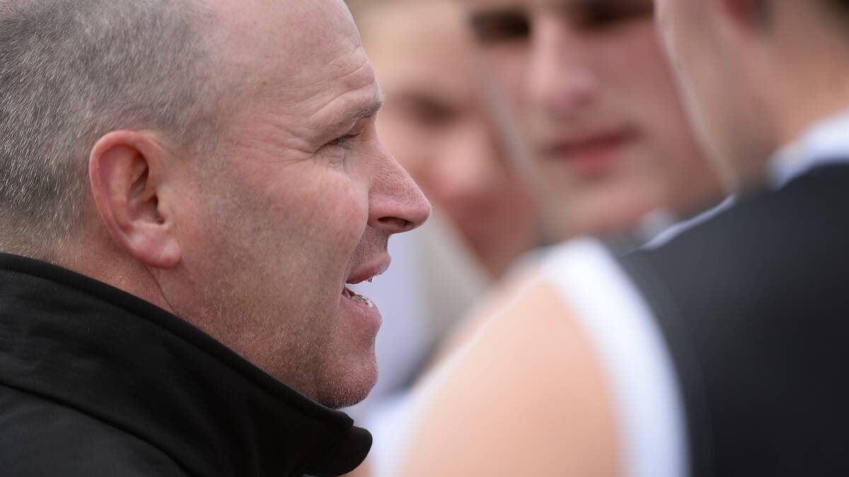 Rebels coach David Loader is looking to lead his team to a third consecutive TAC Cup under-18 win. Photo: Adam Trafford