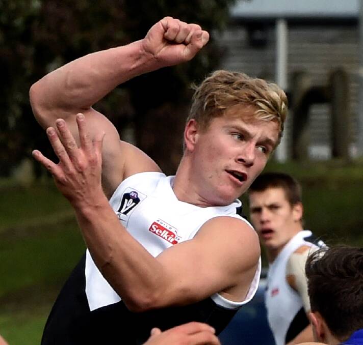 FILE PIC: Nick Rippon playing for the North Ballarat Roosters.