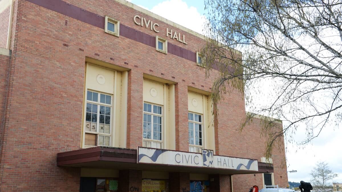 FILE PIC: Councillor Amy Johnson has made a motion to delay any decisions on the Civic Hall's destruction process until after the state election.