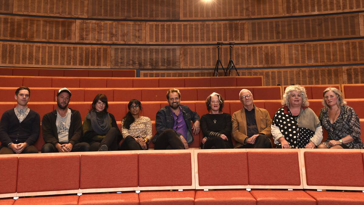 Danny Lacy, Jason Waterhouse, Magali Gentric, Shini Pararajasingham, Jeremy Gaden, Tracey McIrvine, Clive Murray-White, Maggie Maguire and Deborah Klein at the MADE forum.