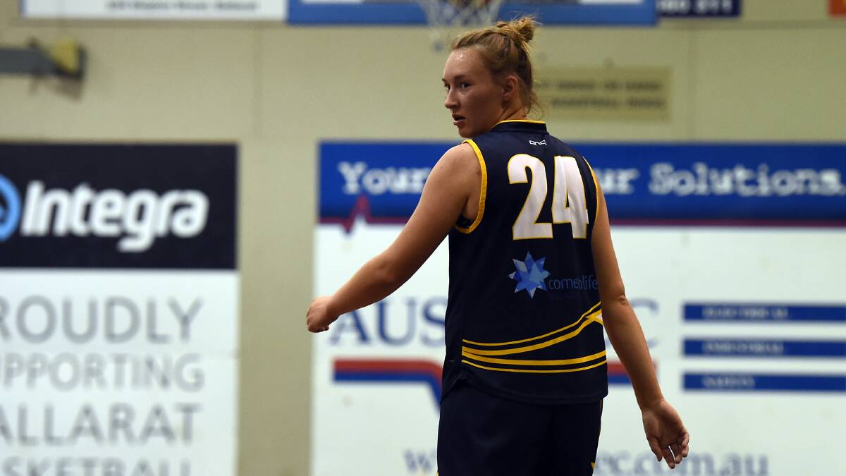 Sophie Alexander is back in action for Ballarat Rush after being sidelined with should problems.
