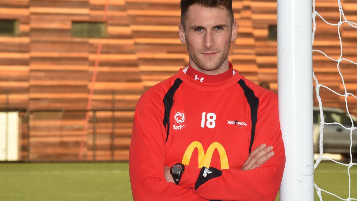 Former Liverpool player Danny O’Donnell is loving life as a Ballarat Red Devil.