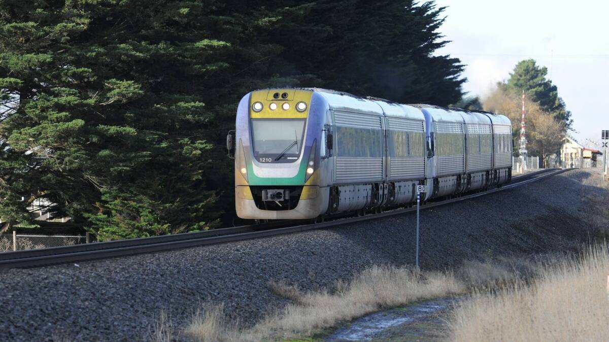 TIME: The Ballarat train service has failed to meet punctuality goals during March. File pic 