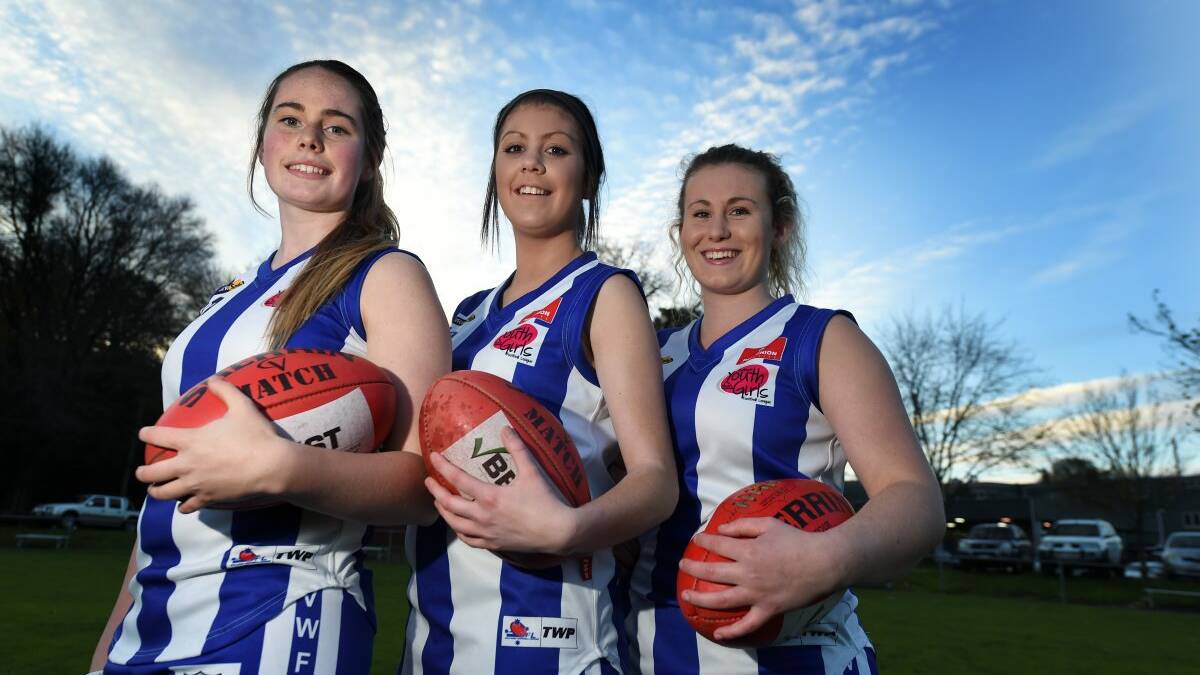 Shannon Alexander, Ashlee Wilkes and Maighan Foges have been selected for the Vic Country under-21 women’s side, which plays arch-rival Vic Metro at Whitten Oval today. 