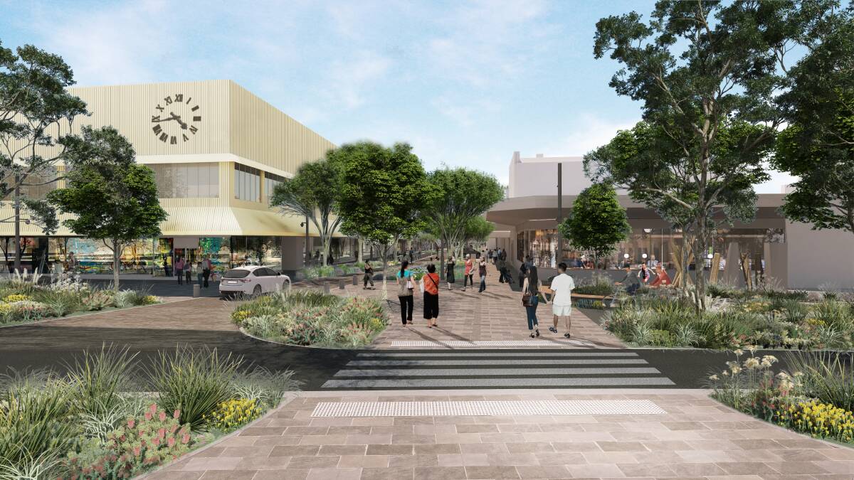TRANSORMATION: The City of Ballarat has unveiled its final designs for the transformation of the Bridge Mall. Picture: City of Ballarat
