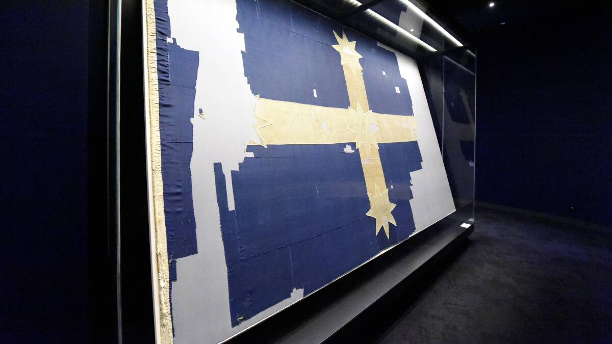 Like all great symbols the original Eureka Flag is steeped in unsolved stories  and controversy as the deacdes roll on.