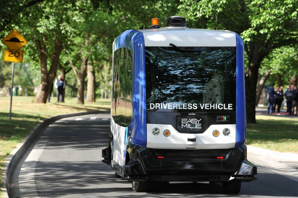  Public transport shortfalls, along with other infrastructure shortages were key to negative responses from respondees; but could they be overcome with some innovative thinking like driverless buses? Picture: Lachlan Bence
