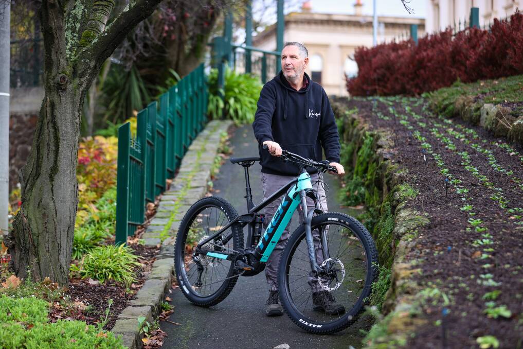E-bikes: Another way to cycle. Picture: Luke Hemer.