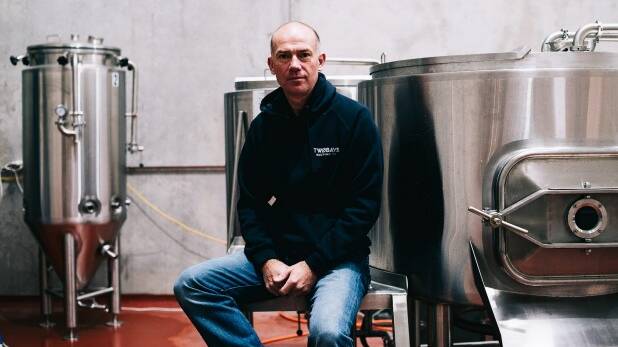 Richard Jeffares, from Two Bays Brewing Co on the Mornington Peninsula. Photo: Supplied 