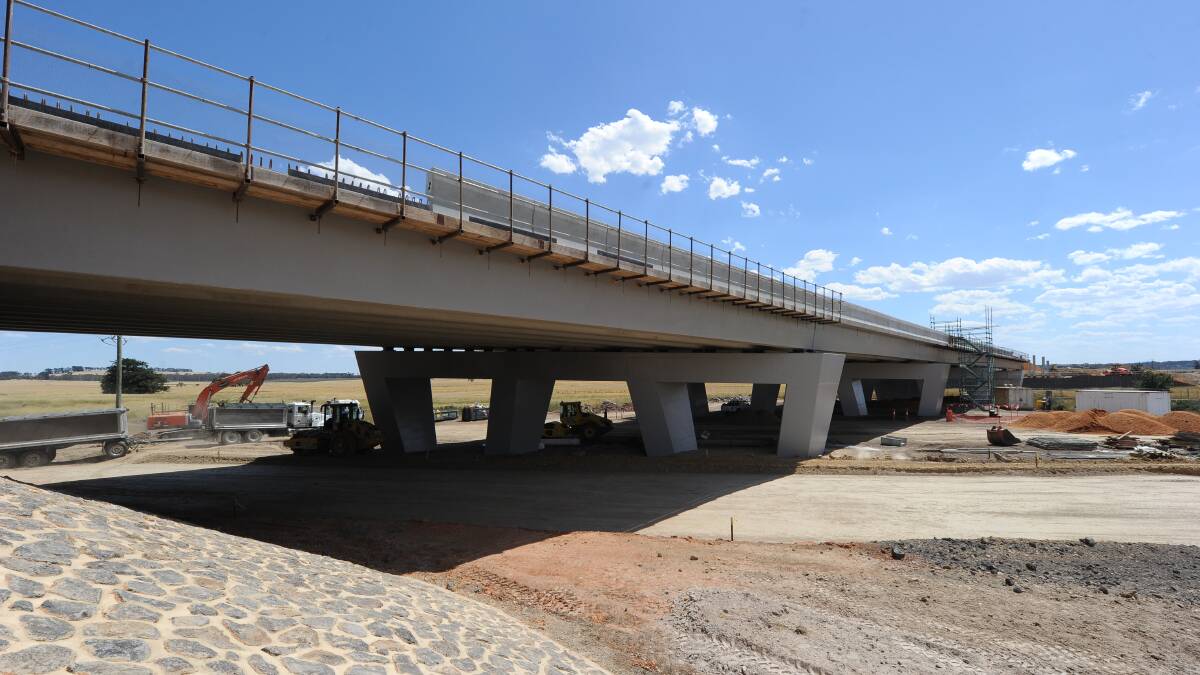 Long time coming: Some sections of the Western freeway have been long completed but others are still waiting for funding