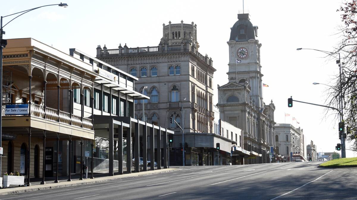 A stretch of Sturt Street that is seeing new life.