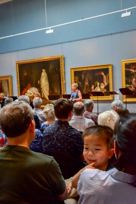 Gallery concerts are proving increasingly popular