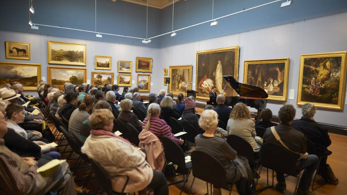 The Art gallery of Ballarat continues to be one of the finest venues to hear music. File picture.