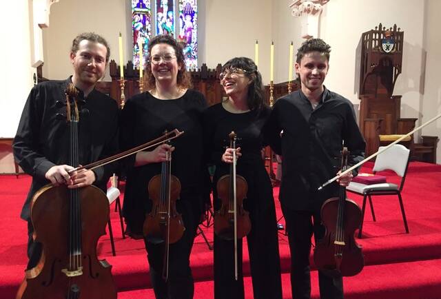 The Penny Quartet brought a high level of chamber music to the Anglican Cathedral last week.