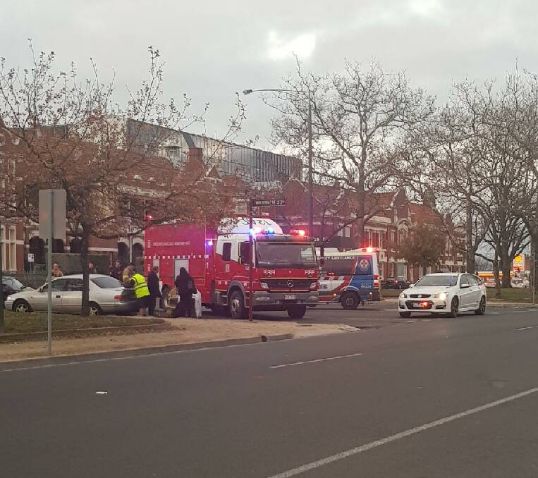 Another crash at one of the notorious Sturt Street intersections
