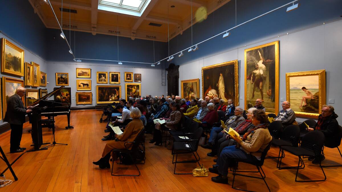 Concerts at the gallery are proving a resounding success. File image