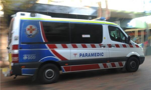 Sick paramedics force ambulances off road