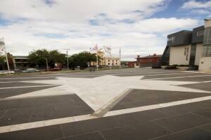UNLOVED: Alfred Deakin Place is the centre of the Camp St development.