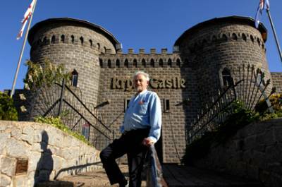 KING OF THE CASTLE: Kryal Castle owner Keith Ryall is putting his medieval theme park on the market with a price tag of  $10 million.