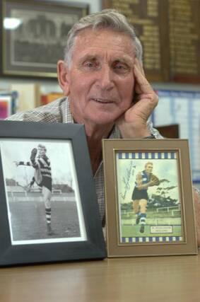 LOOKING BACK: Dual premiership footballer Russell Middlemiss recalls his days at the Ballarat Orphanage and playing footy for Geelong.