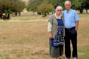 fight: Carmel and Bernard Righetti are fighting a planning application to erect an NBN tower on a neighbour’s farm. Picture: Jeremy Bannister