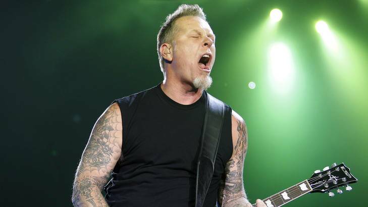 Metallica ... headlining Soundwave.