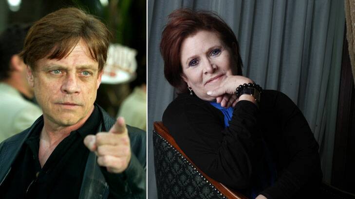 Galaxy quest ... will Mark Hamill, left, and Carrie Fisher return?