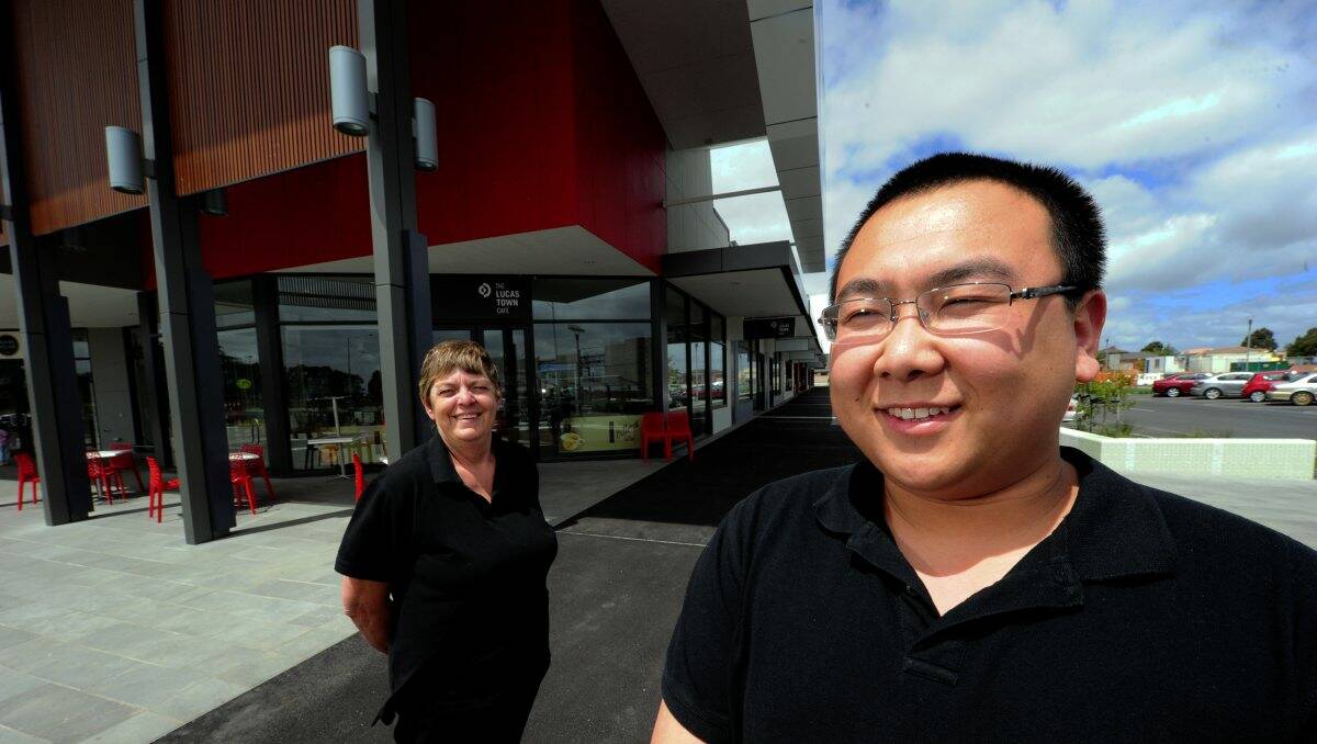 Manager and owner of The Lucas Town Cafe Barbara Achison and Kevin Jin are unsure what effect the proposed McDonald's will have on their business.