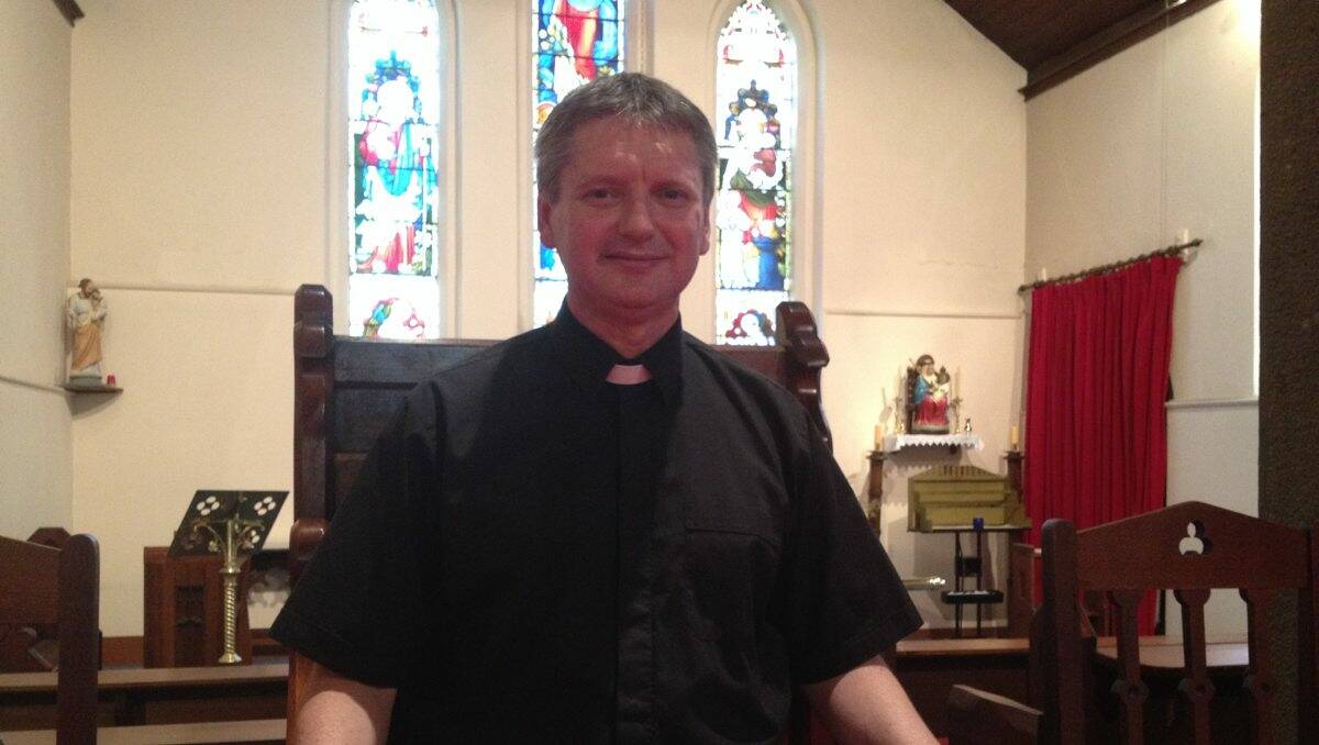 NEW CHALLENGE: The Anglican Church’s new Dean of Ballarat, the Very Reverend Christopher Chataway. 